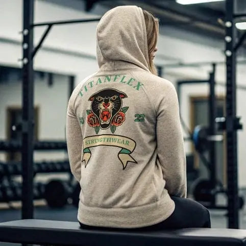 Printify Hoodie Womens Panther tattoo inspired zipper hoodie Womens Panther tattoo inspired zipper hoodie