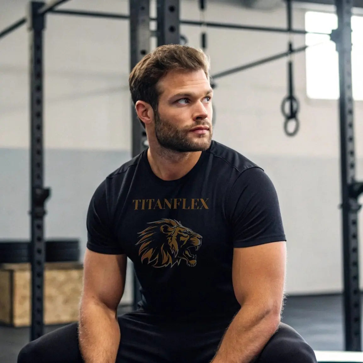 "best 100% cotton gym t-shirt no side seams"
"itch-free workout tee with tear-away label"
"ethically made USA cotton men’s gym shirt"