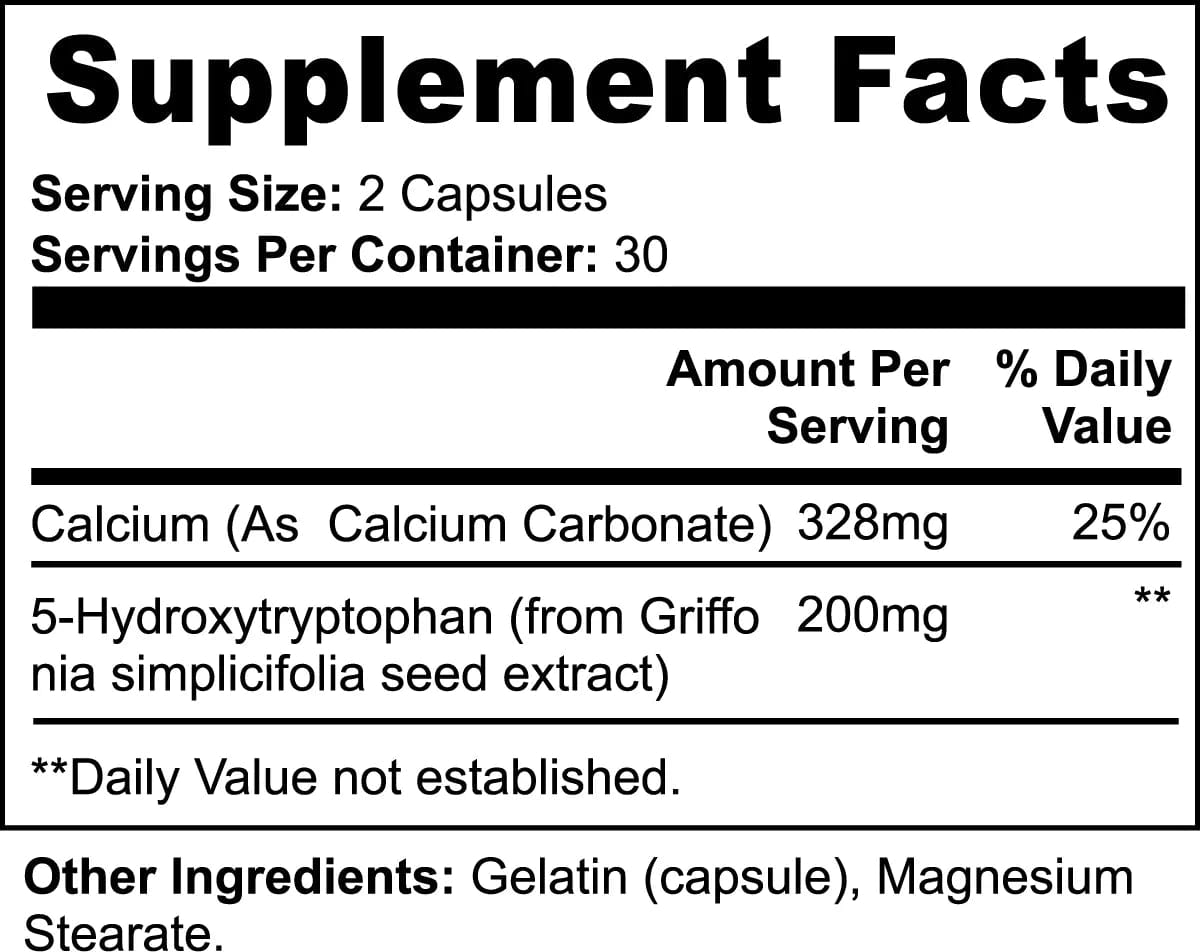 "best 5-HTP supplement for mood support"
"natural serotonin booster for sleep and relaxation"
"vegan 5-HTP capsules from Griffonia seed"
