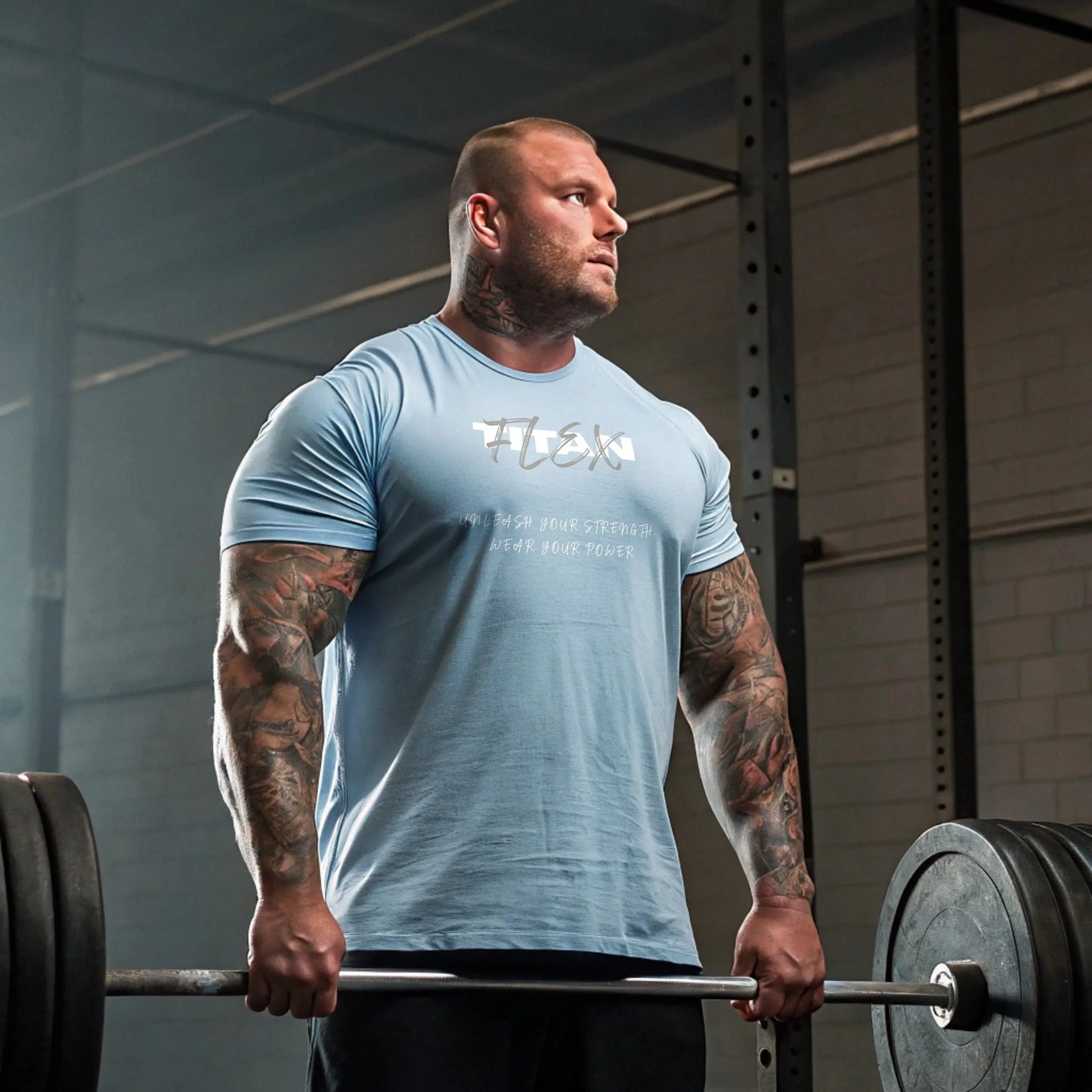 TitanFlex Strength Wear T-Shirt Big monkey bodybulding/strongman Tee - Wear your power Big monkey bodybulding/strongman Tee - Wear your power