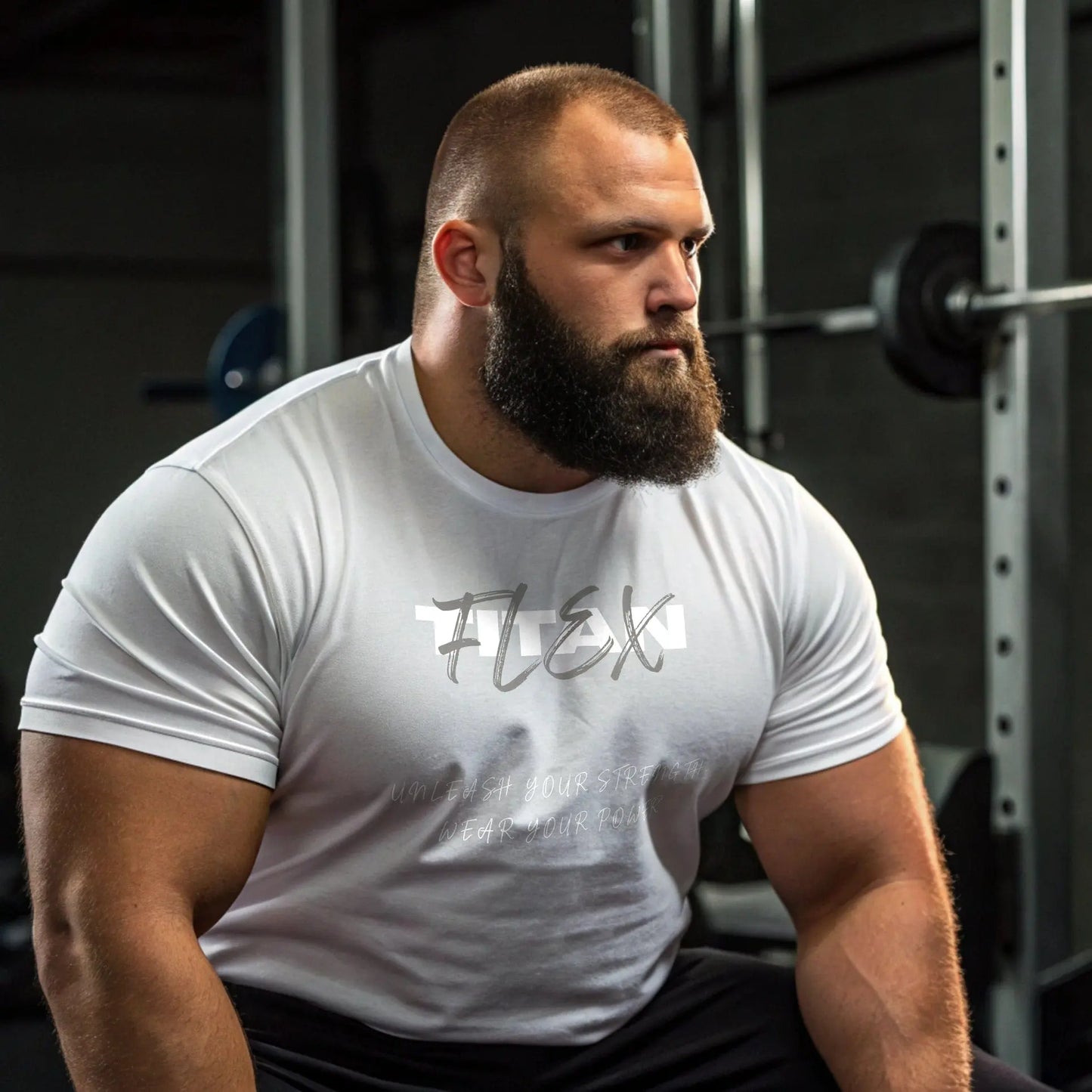 TitanFlex Strength Wear T-Shirt Big monkey bodybulding/strongman Tee - Wear your power Big monkey bodybulding/strongman Tee - Wear your power