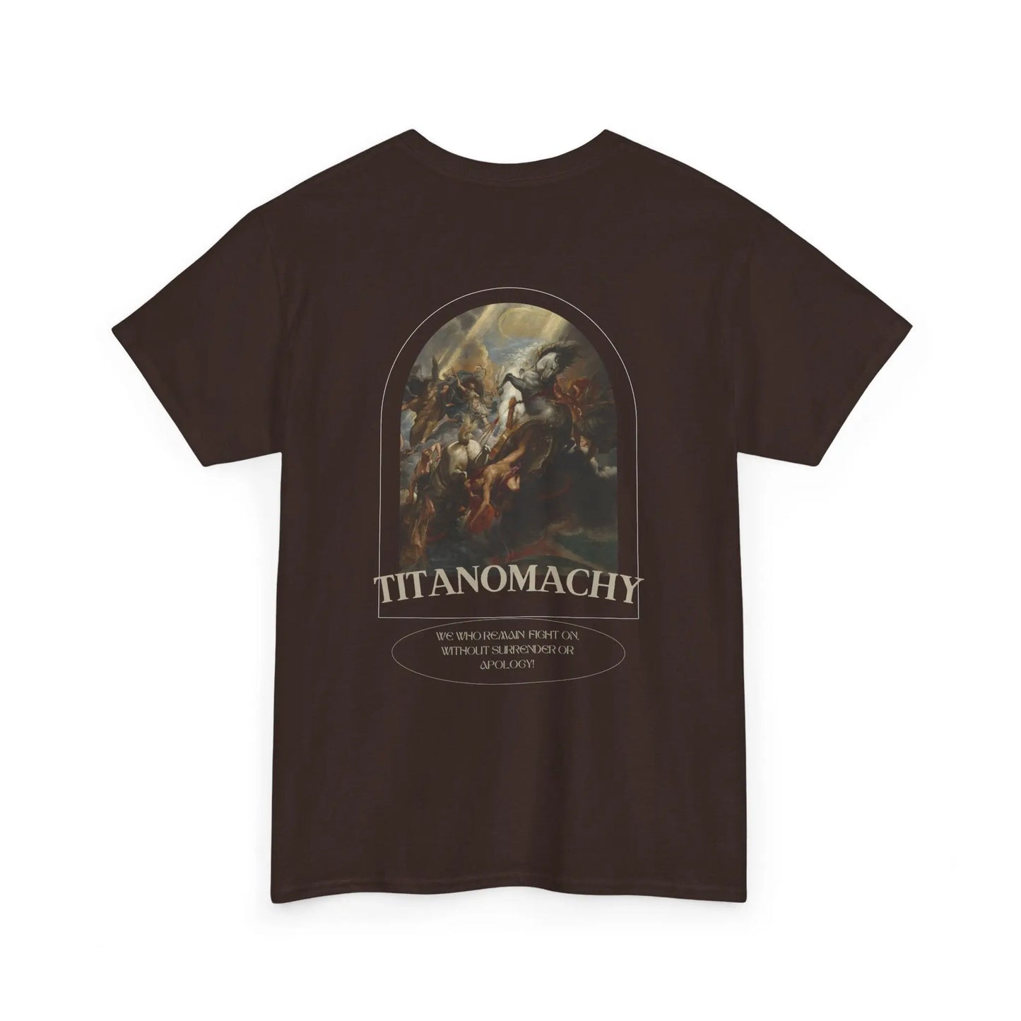 TitanFlex Strength Wear T-Shirt Men's Bodybuilding Gym T-Shirt – (Battle of the 12 Titans) Men's Bodybuilding Gym T-Shirt – (Battle of the 12 Titans)