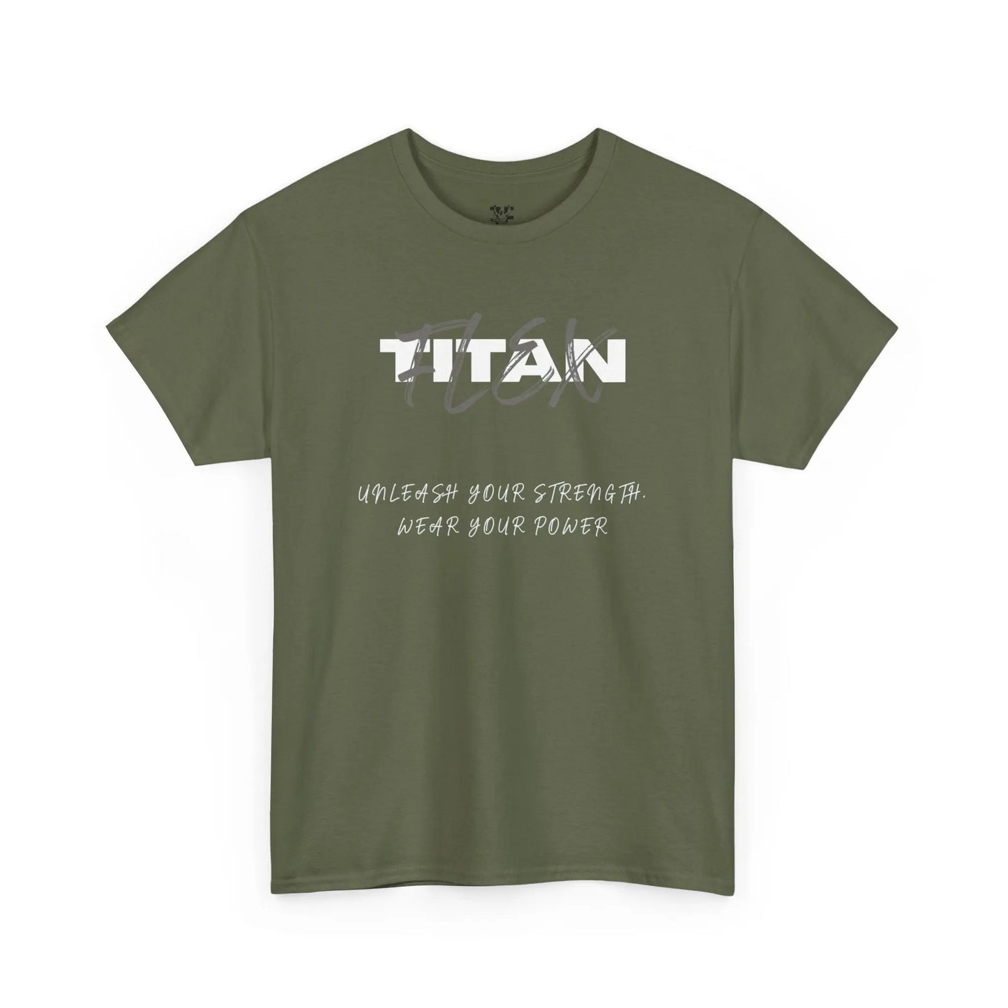TitanFlex Strength Wear T-Shirt Military Green / S Titanflex signature Mens T-Shirt Titanflex signature Mens T-Shirt