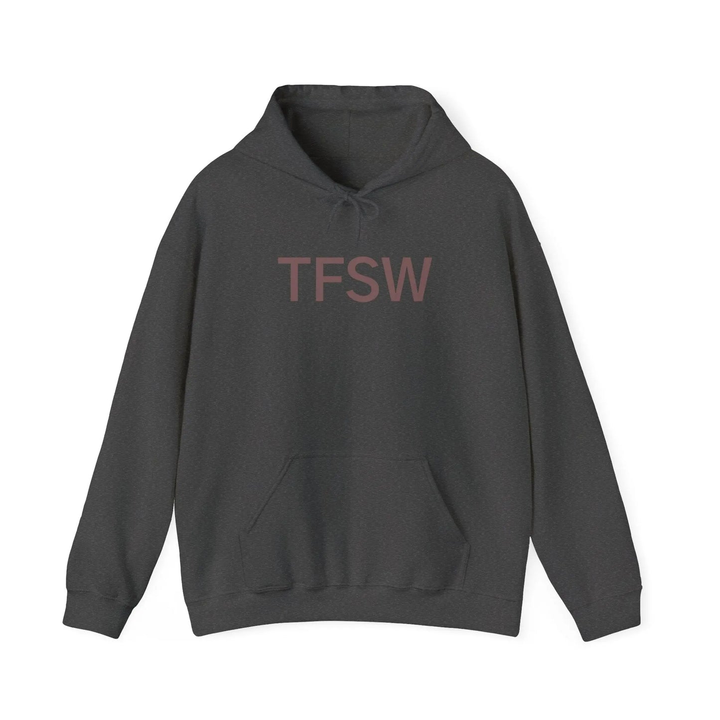 Printify Hoodie Dark Heather / S Unisex Hooded Sweatshirt - Lone Wolf Design, Perfect for Fitness and Outdoor Enthusiasts Unisex Hooded Sweatshirt - Lone Wolf Design, Perfect for Fitness and Outdoor Enthusiasts