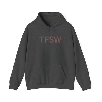 Printify Hoodie Dark Heather / S Unisex Hooded Sweatshirt - Lone Wolf Design, Perfect for Fitness and Outdoor Enthusiasts Unisex Hooded Sweatshirt - Lone Wolf Design, Perfect for Fitness and Outdoor Enthusiasts
