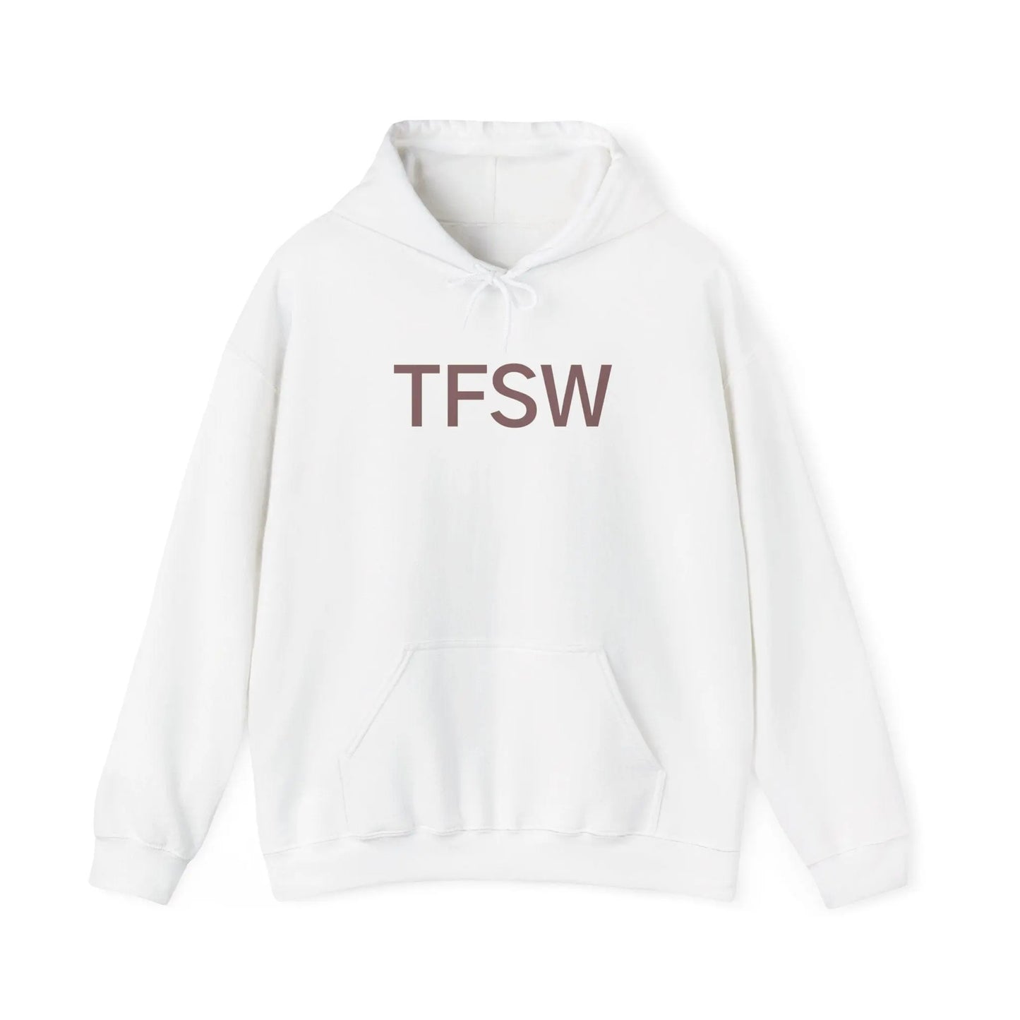 Printify Hoodie White / S Unisex Hooded Sweatshirt - Lone Wolf Design, Perfect for Fitness and Outdoor Enthusiasts Unisex Hooded Sweatshirt - Lone Wolf Design, Perfect for Fitness and Outdoor Enthusiasts