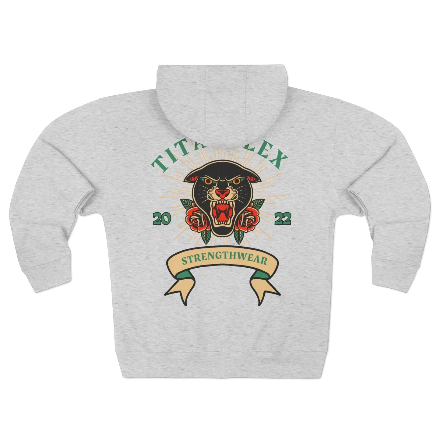 Printify Hoodie Womens Panther tattoo inspired zipper hoodie Womens Panther tattoo inspired zipper hoodie
