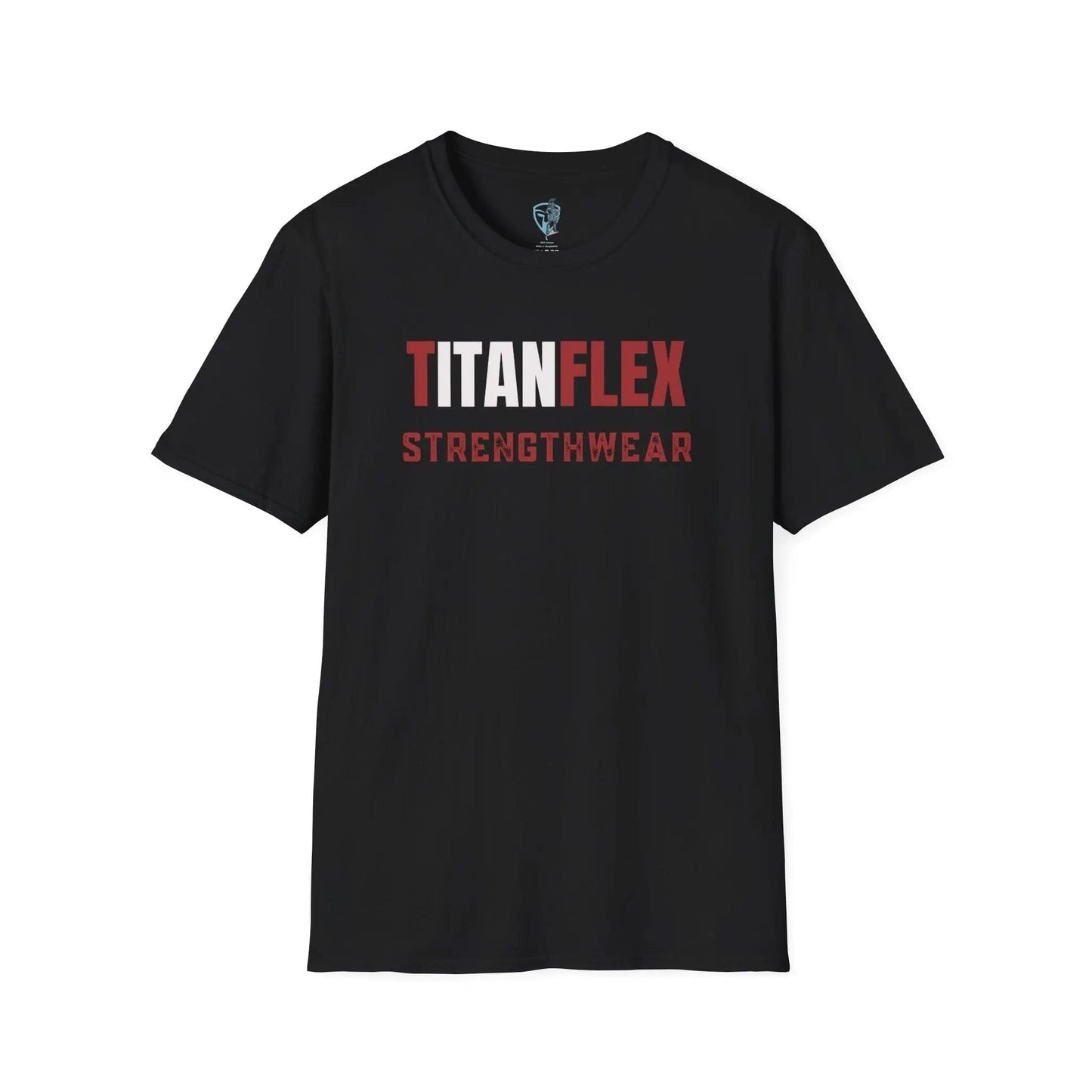 Printify T-Shirt Black / S TitanFlex Men's Black MMA T-Shirt TitanFlex Men's Black MMA T-Shirt - TitanFlex Strength Wear