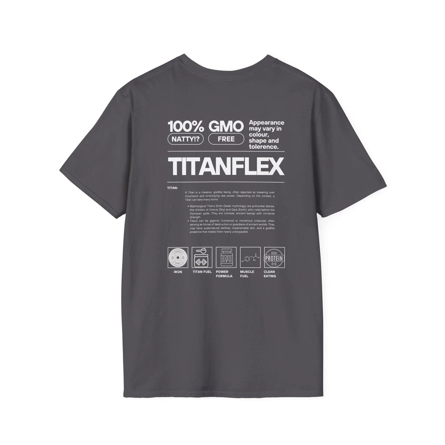 Printify T-Shirt Bodybuilding/Strongman t shirt- Titan Blueprint Bodybuilding/Strongman t shirt-Titan Blueprint - TitanFlex Strength 