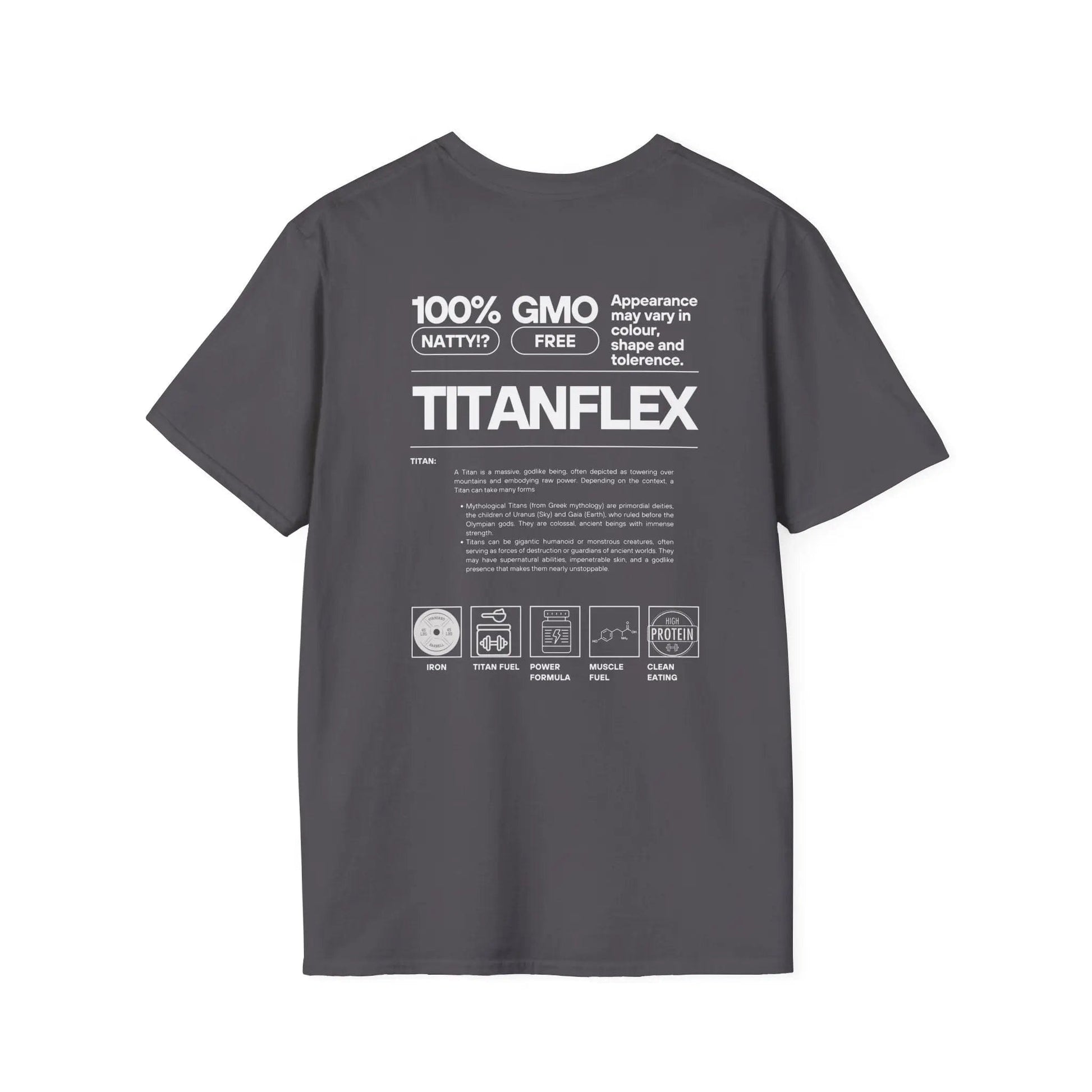 Printify T-Shirt Bodybuilding/Strongman t shirt- Titan Blueprint Bodybuilding/Strongman t shirt-Titan Blueprint - TitanFlex Strength 