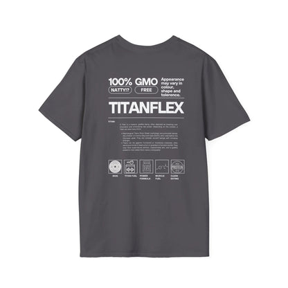 Printify T-Shirt Bodybuilding/Strongman t shirt- Titan Blueprint Bodybuilding/Strongman t shirt-Titan Blueprint - TitanFlex Strength 