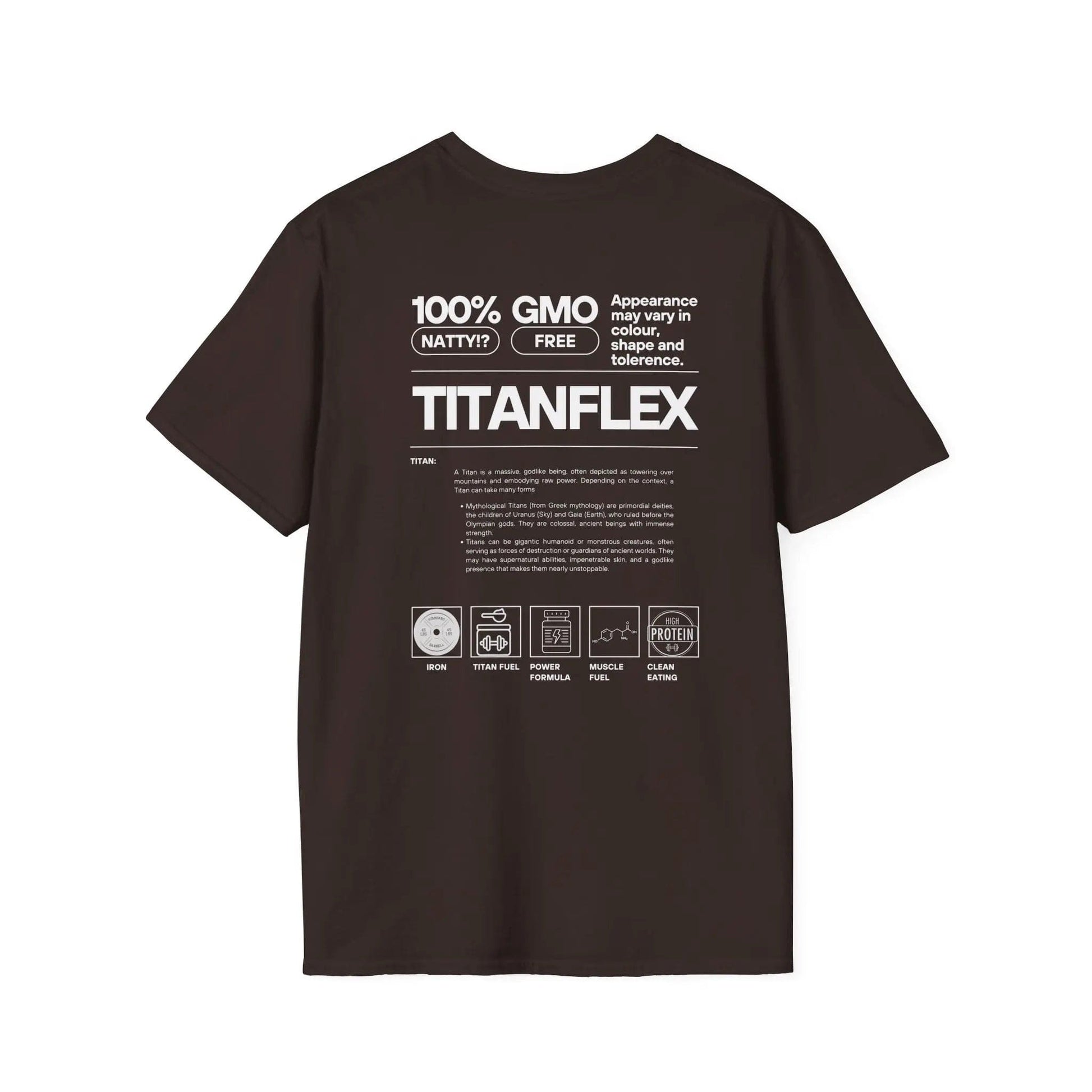Printify T-Shirt Bodybuilding/Strongman t shirt- Titan Blueprint Bodybuilding/Strongman t shirt-Titan Blueprint - TitanFlex Strength 