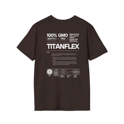Printify T-Shirt Bodybuilding/Strongman t shirt- Titan Blueprint Bodybuilding/Strongman t shirt-Titan Blueprint - TitanFlex Strength 