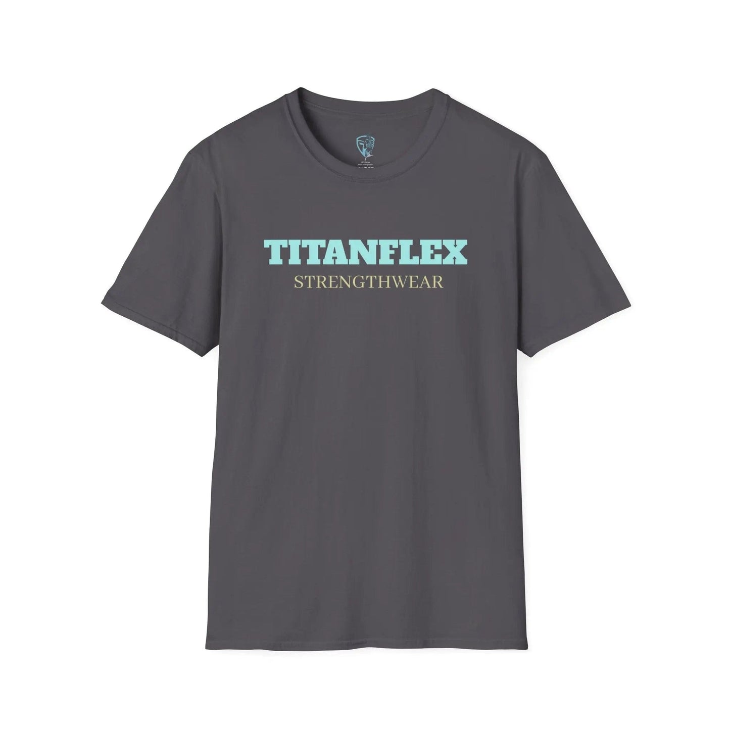 Printify T-Shirt Charcoal / S Bodybuilding/Strongman t shirt- Titan Blueprint Bodybuilding/Strongman t shirt-Titan Blueprint - TitanFlex Strength 