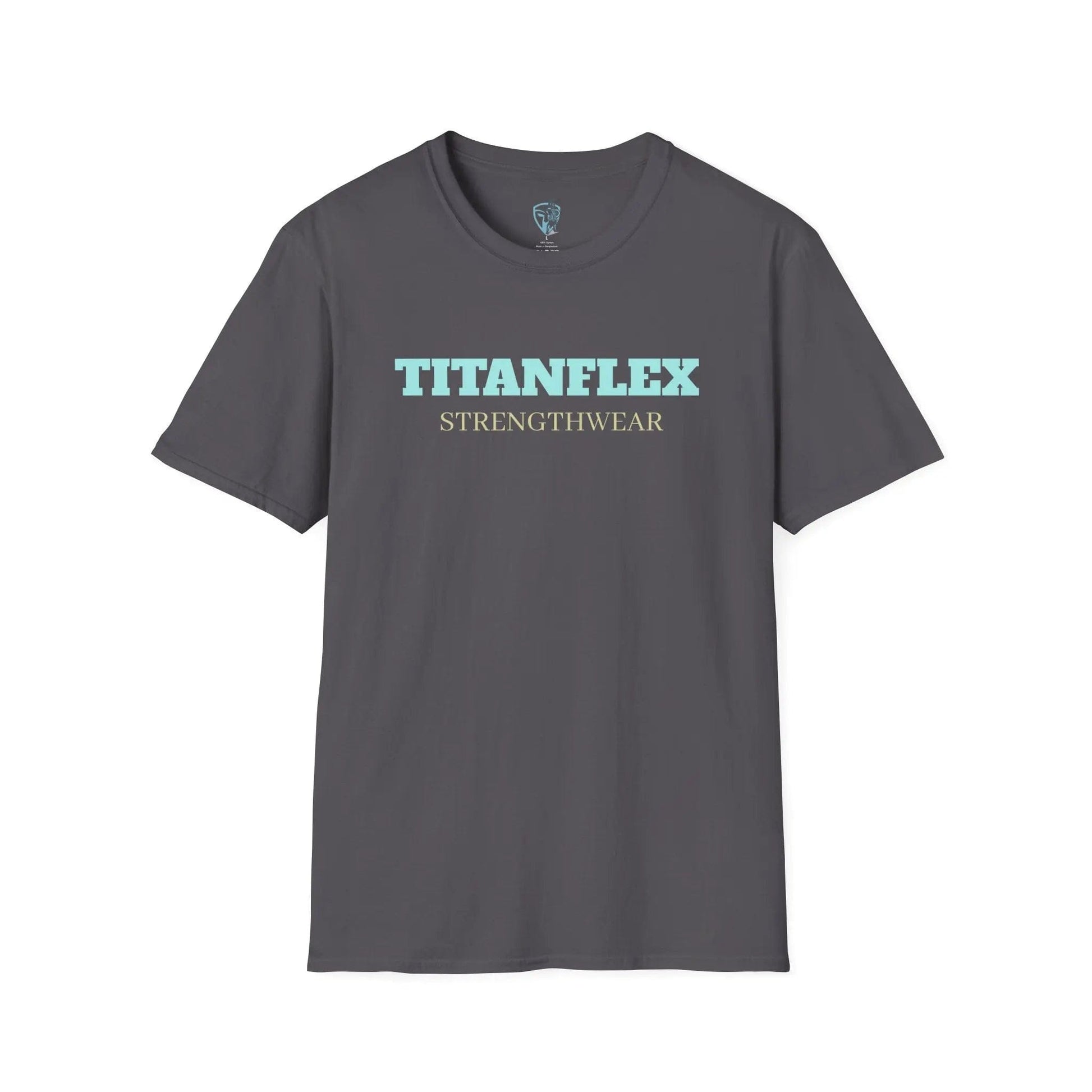 Printify T-Shirt Charcoal / S Bodybuilding/Strongman t shirt- Titan Blueprint Bodybuilding/Strongman t shirt-Titan Blueprint - TitanFlex Strength 