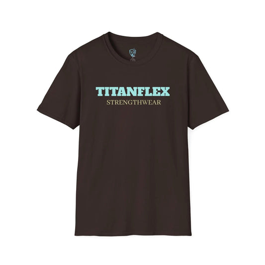 Printify T-Shirt Dark Chocolate / S Bodybuilding/Strongman t shirt- Titan Blueprint Bodybuilding/Strongman t shirt-Titan Blueprint - TitanFlex Strength 