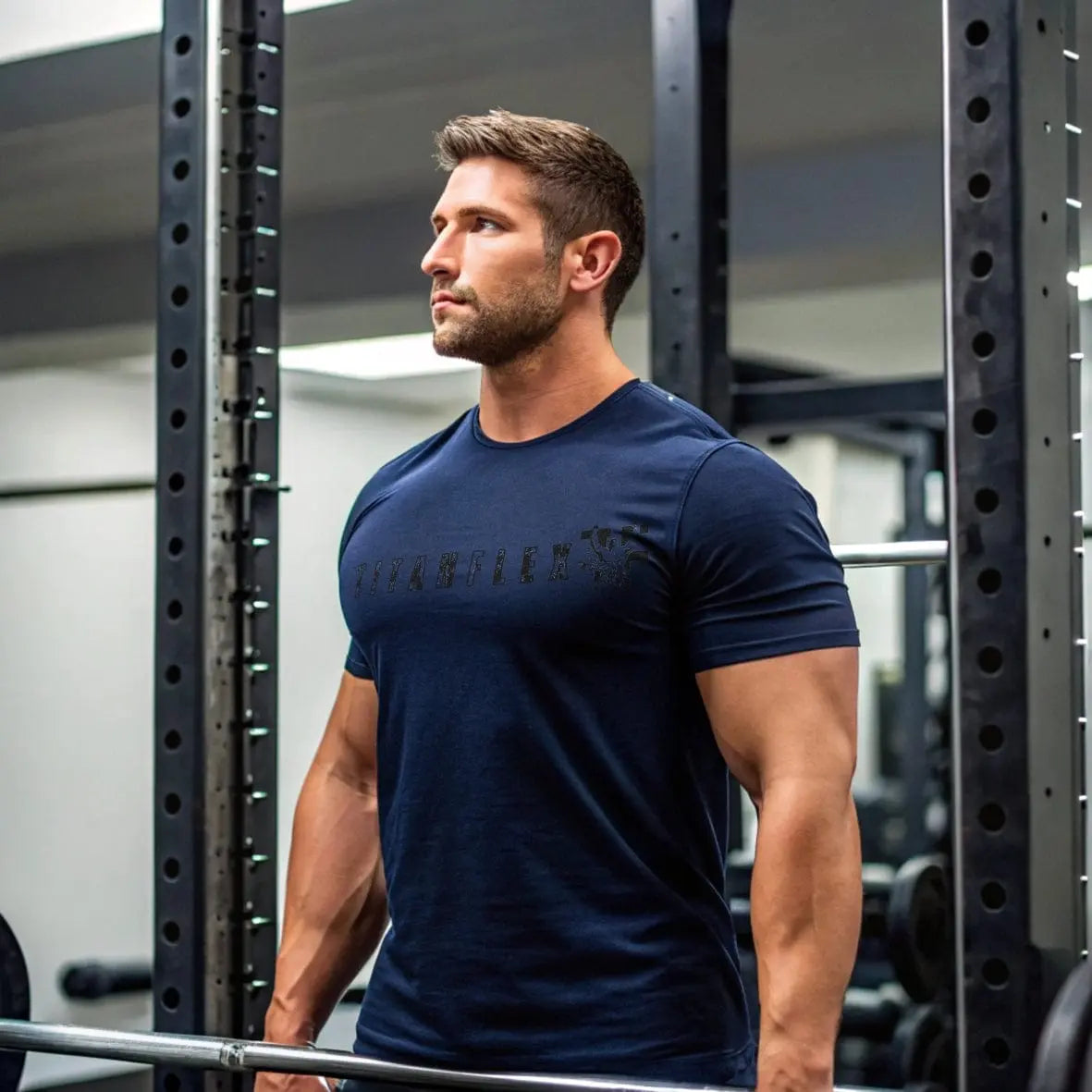 Printify T-Shirt Invincible gym wear, mythical warrior shirt Invincible gym wear, mythical warrior shirt