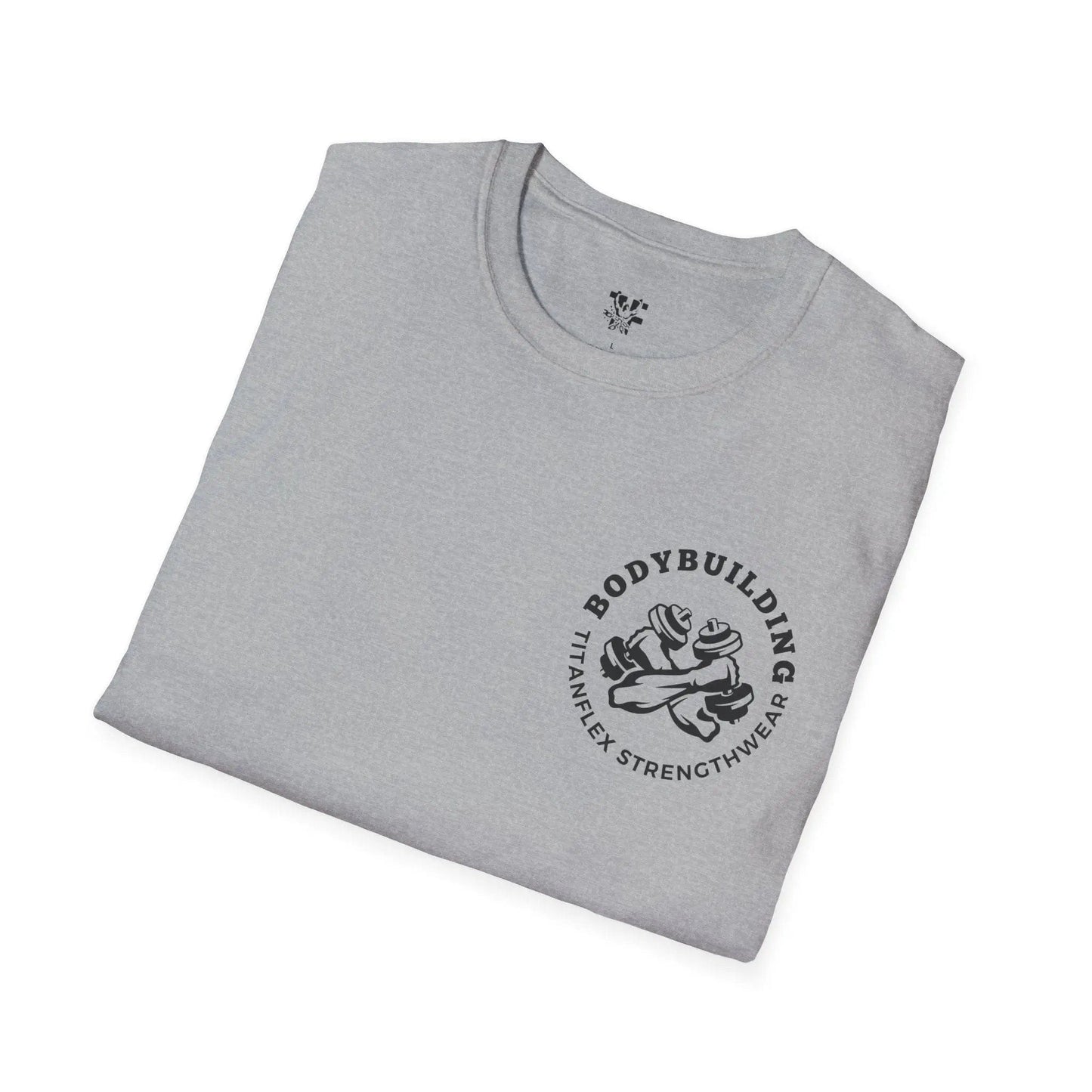 Printify T-Shirt Mens bodybuilding T-Shirt - Comfortable Gym & Lifestyle Tee Men's Softstyle T-Shirt - Bodybuilding club tee, Gym & Lifestyle - 