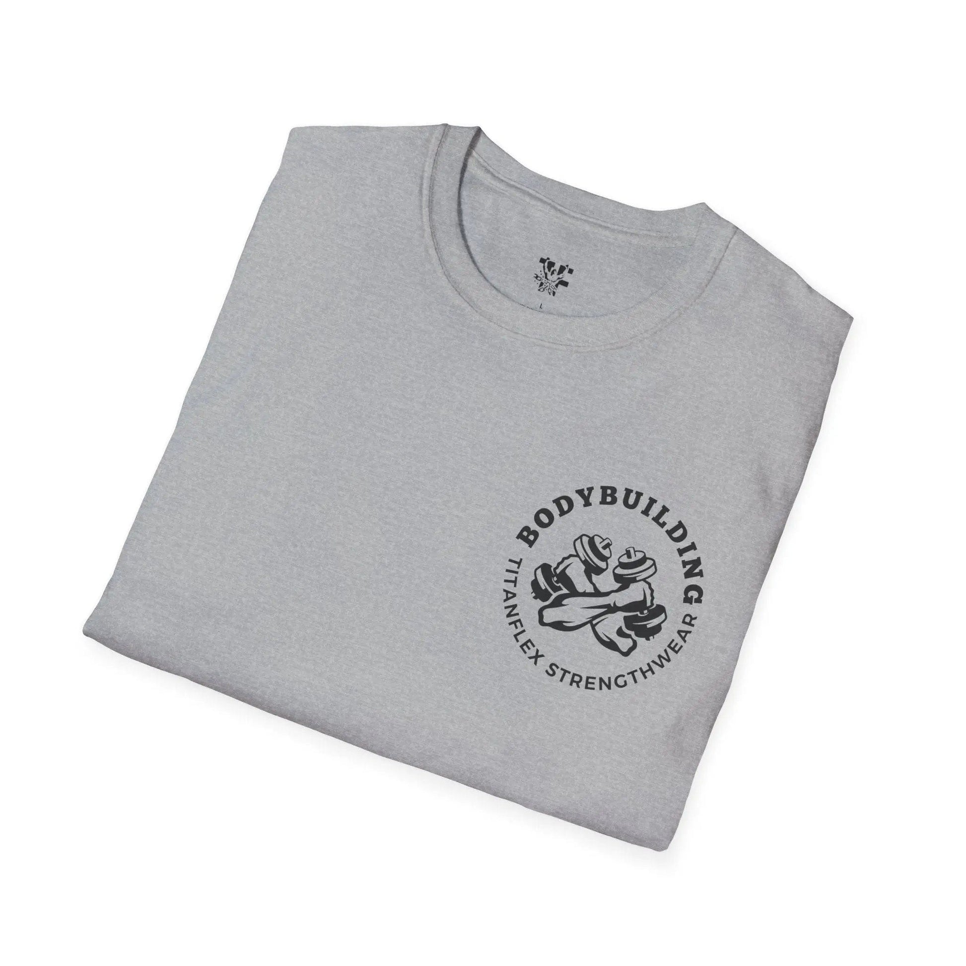 Printify T-Shirt Mens bodybuilding T-Shirt - Comfortable Gym & Lifestyle Tee Men's Softstyle T-Shirt - Bodybuilding club tee, Gym & Lifestyle - 