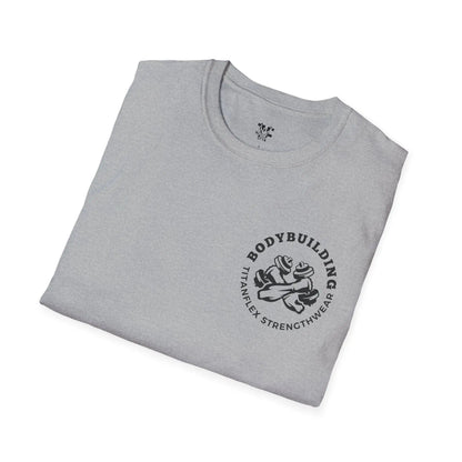 Printify T-Shirt Mens bodybuilding T-Shirt - Comfortable Gym & Lifestyle Tee Men's Softstyle T-Shirt - Bodybuilding club tee, Gym & Lifestyle - 