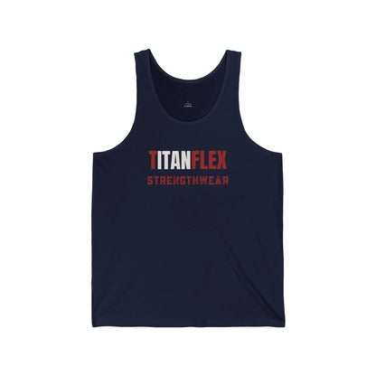 Printify Tank Top XS / Navy Men's Gym/bodybuilding Tank Top – Lone Wolf Design Men's Gym/bodybuilding Tank Top – Lone Wolf Design - TitanFlex 