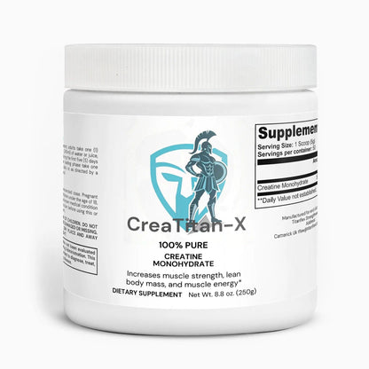 Pharmaceutical-grade creatine monohydrate powder for strength, size & recovery. Third-party tested, stomach-friendly, and mixable. Creatine Monohydrate Creatine Monohydrate - TitanFlex Strength Wear