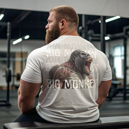 TitanFlex Strength Wear T-Shirt Big monkey bodybulding/strongman Tee - Wear your power Big monkey bodybulding/strongman Tee - Wear your power