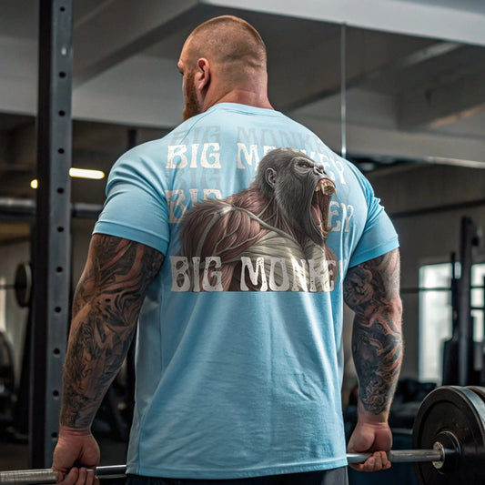 TitanFlex Strength Wear T-Shirt Big monkey bodybulding/strongman Tee - Wear your power Big monkey bodybulding/strongman Tee - Wear your power