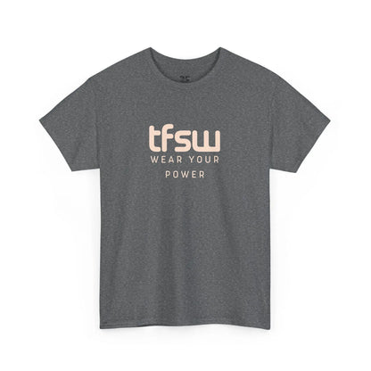 TitanFlex Strength Wear T-Shirt Graphite Heather / S Titanflex Women's "Wear Your Power" Gym T-Shirt Titanflex Women's "Wear Your Power" Gym T-Shirt