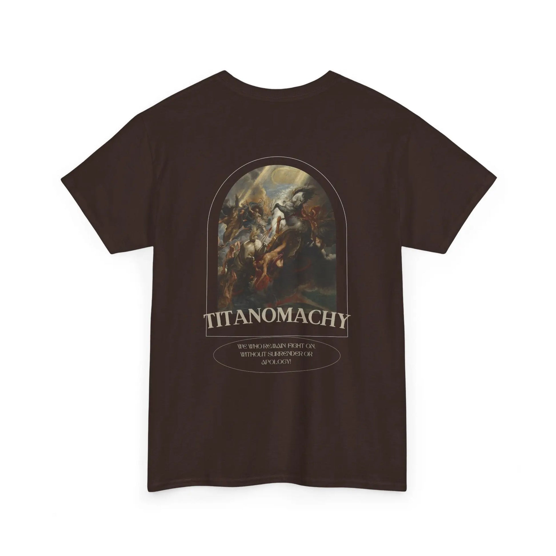 TitanFlex Strength Wear T-Shirt Men's Bodybuilding Gym T-Shirt – (Battle of the 12 Titans) Men's Bodybuilding Gym T-Shirt – (Battle of the 12 Titans)