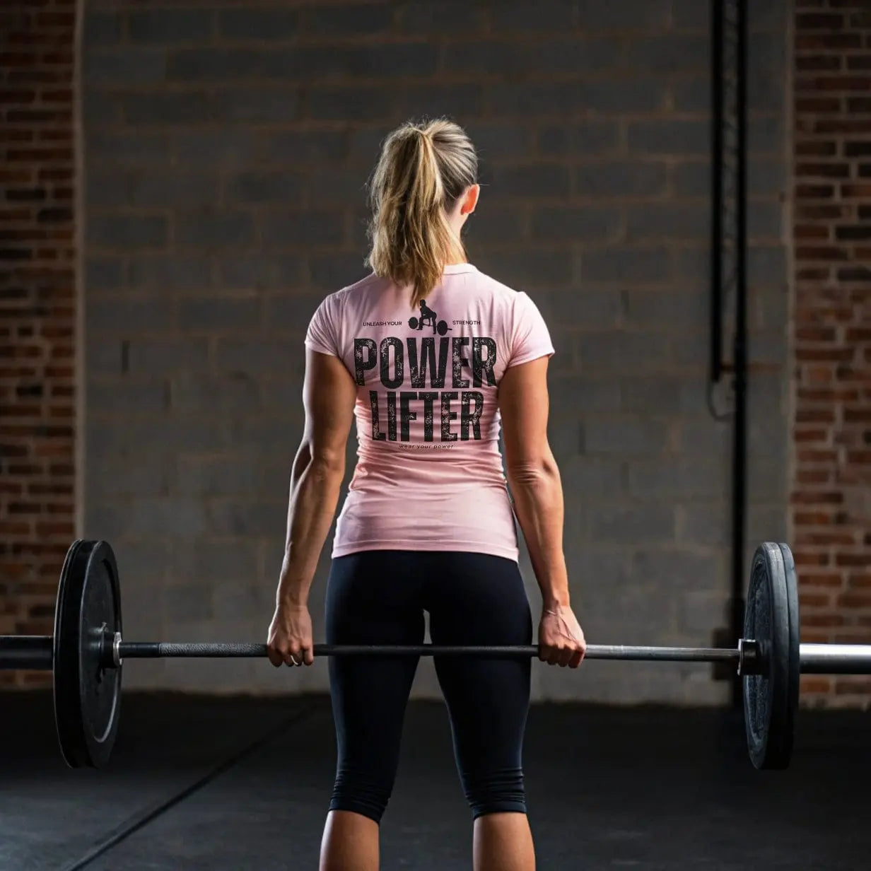TitanFlex Strength Wear T-Shirt TitanFlex Women’s Powerlifter Gym T-Shirt – Lift Strong, Look Strong TitanFlex Women’s Powerlifter Gym T-Shirt – Lift Strong, Look Strong