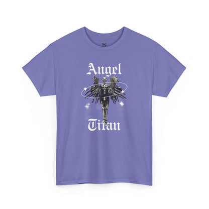 TitanFlex Strength Wear T-Shirt Violet / S / Female Womens bodybuilding Angel Titan Gym T-Shirt – Ultimate Performance & Style Womens bodybuilding Angel Titan Gym T-Shirt – Ultimate Style
